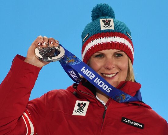2014 Winter Olympics. Medal ceremony. Day Three