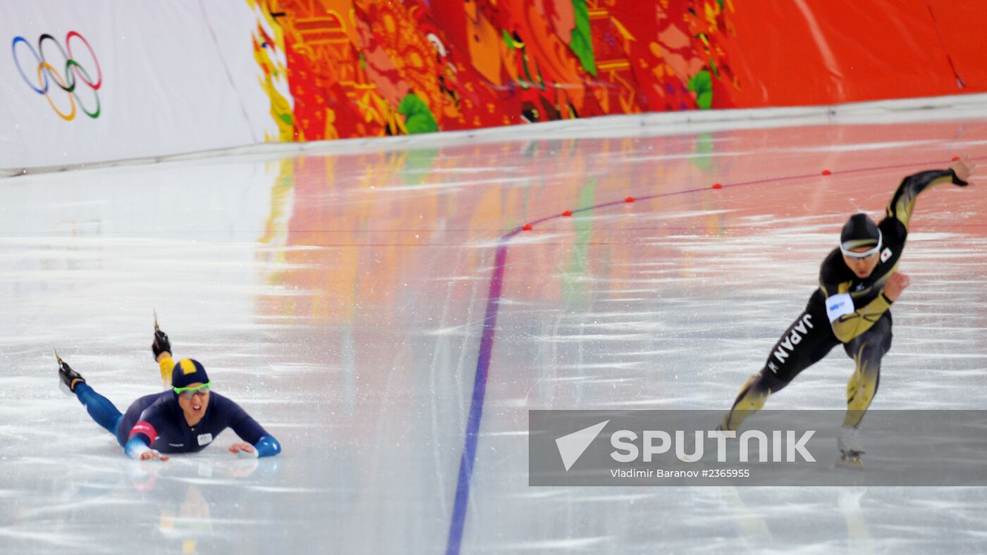 2014 Winter Olympics. Speed skating. Men. 500m