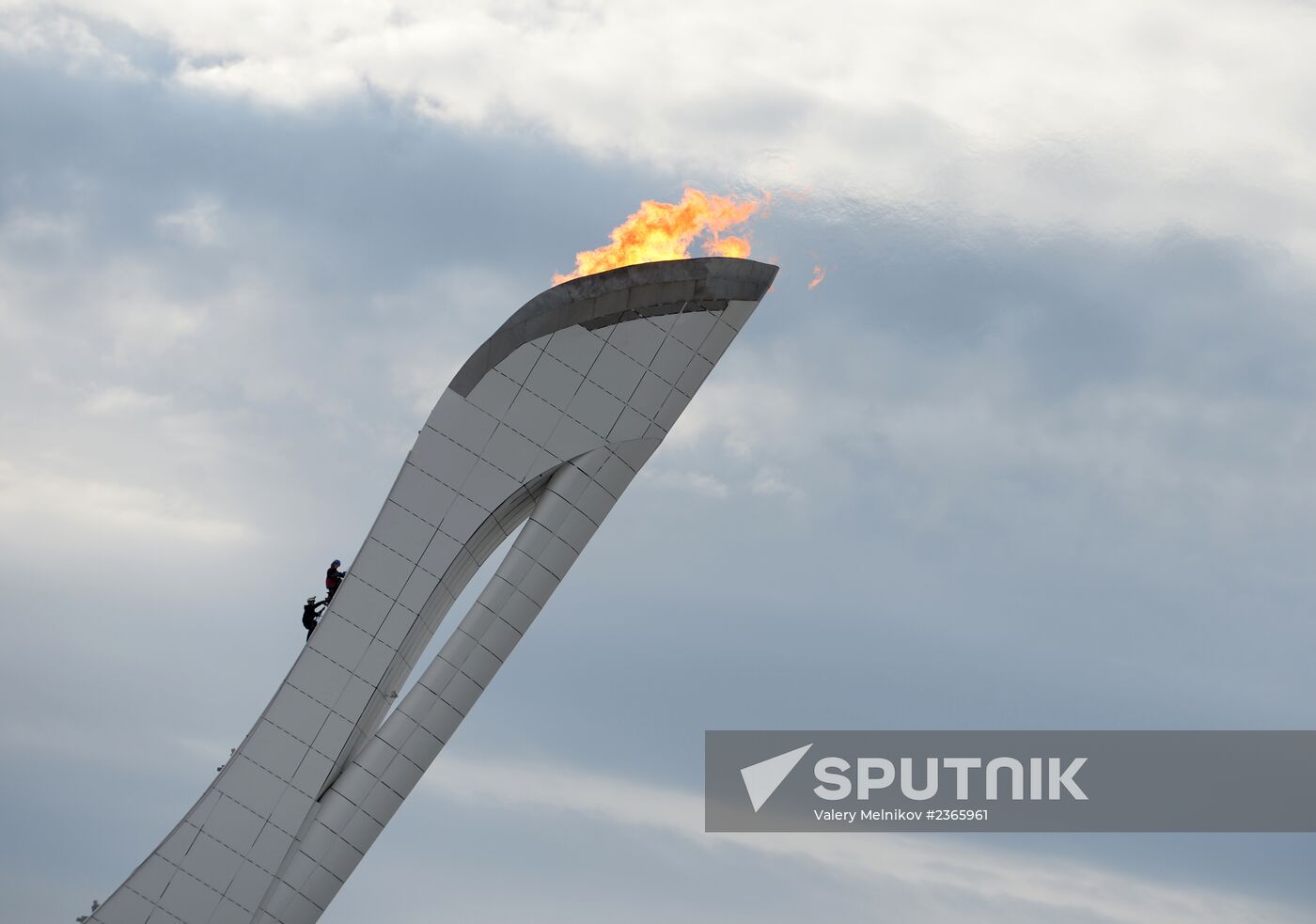 Olympic Flame Cauldron in Sochi