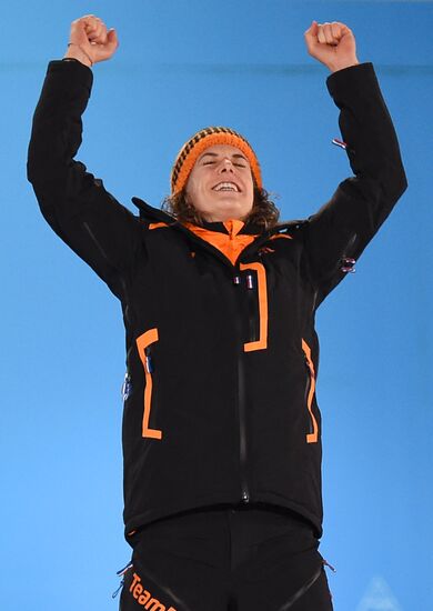 2014 Winter Olympics. Medal ceremony. Day Three
