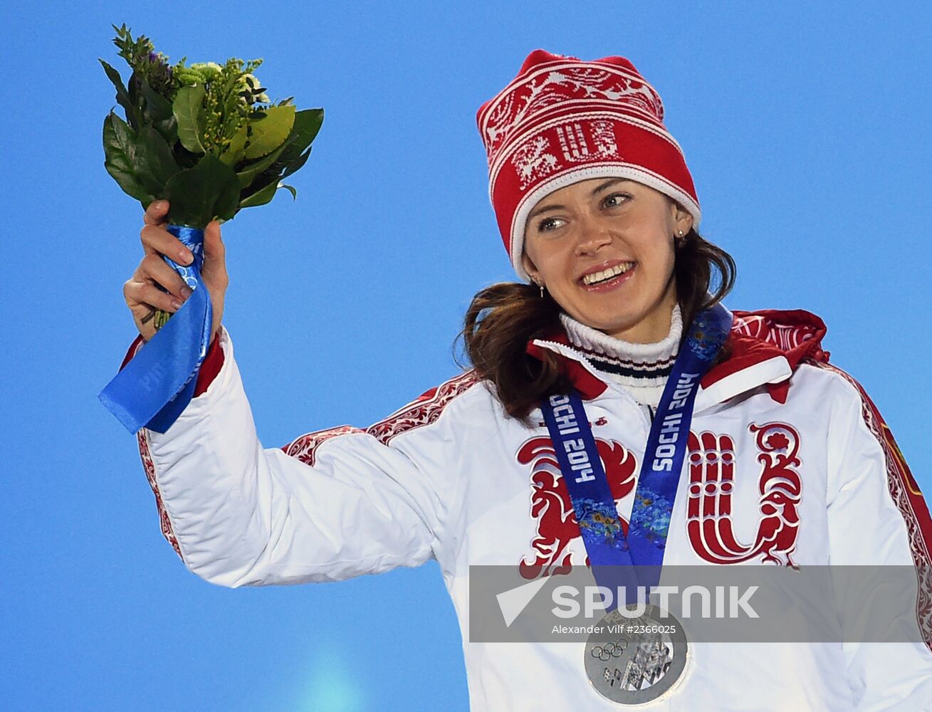 2014 Winter Olympics. Medal ceremony. Day Three