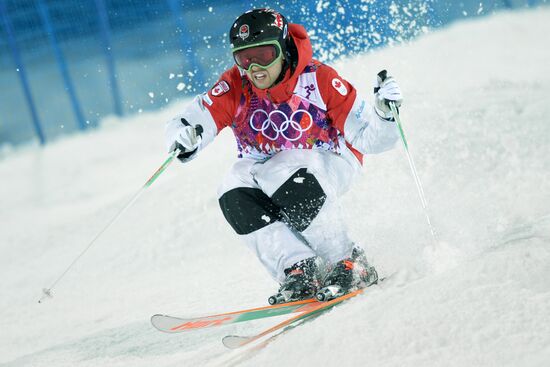 2014 Winter Olympics. Freestyle skiing. Men. Moguls