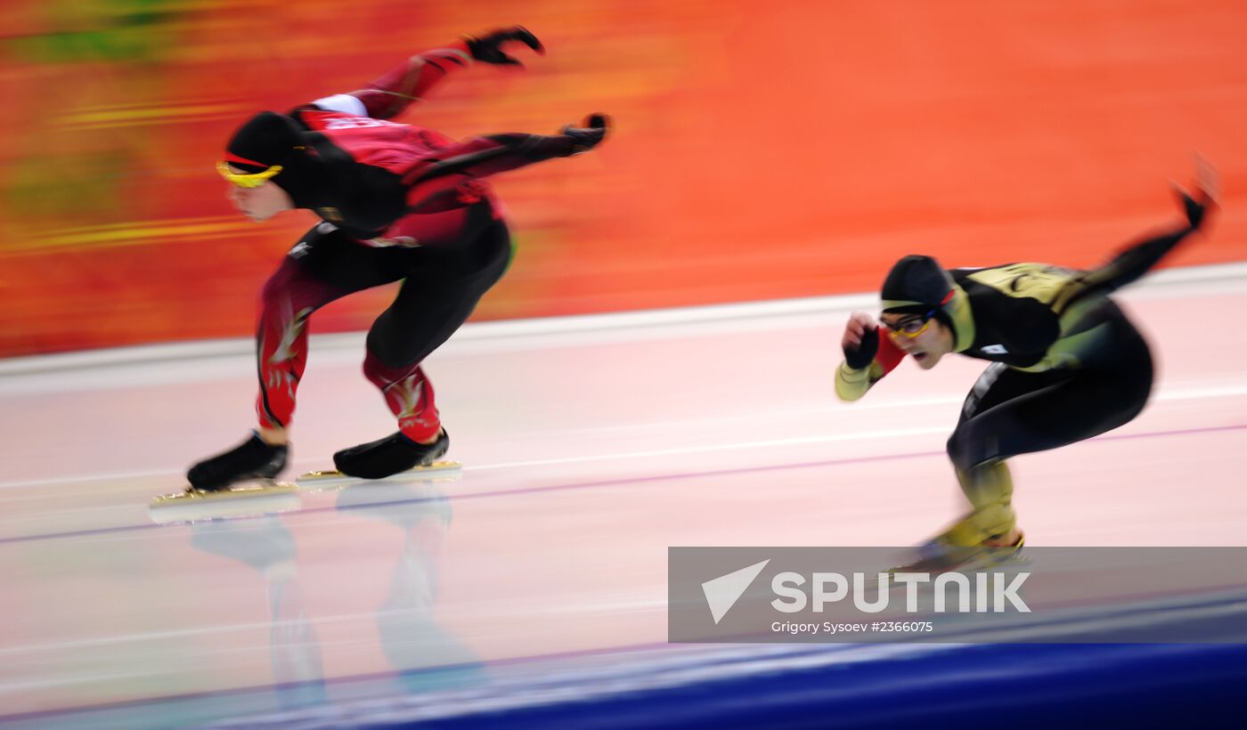 2014 Winter Olympics. Speed skating. Men. 500m