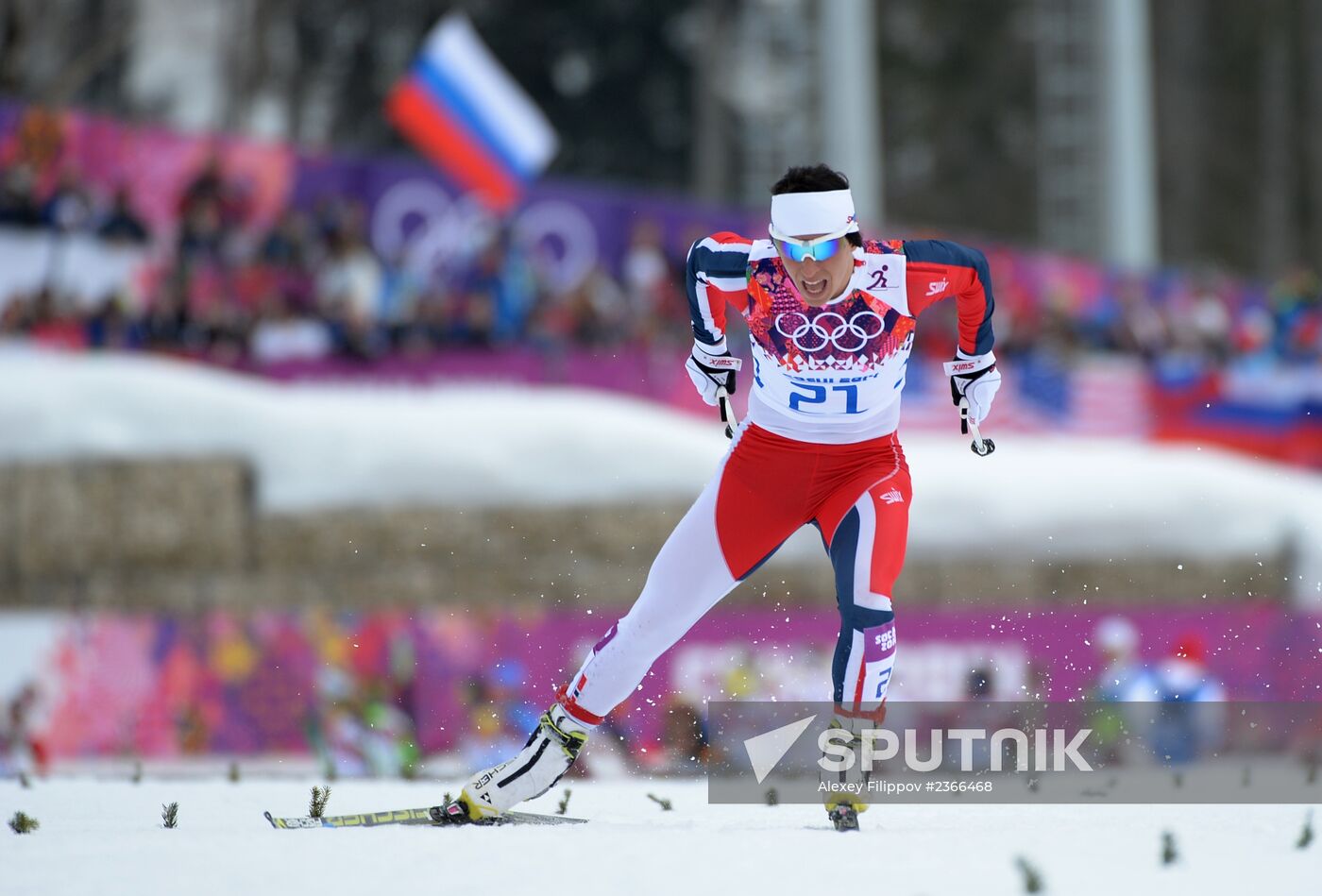 2014 Winter Olympics. Cross-country skiing. Women. Sprint