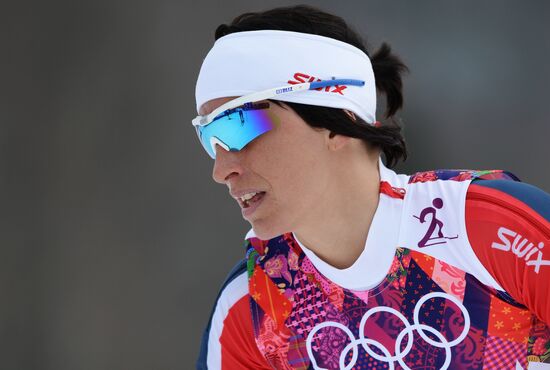 2014 Winter Olympics. Cross-country skiing. Women. Sprint