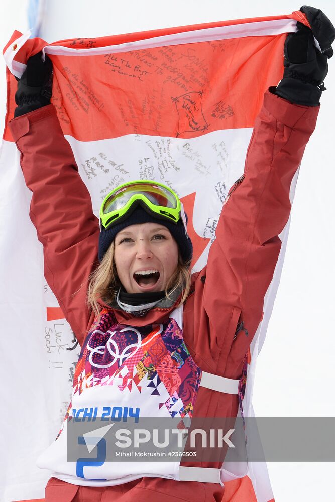 2014 Winter Olympics. Freestyle skiing. Women. Slopestyle. Finals