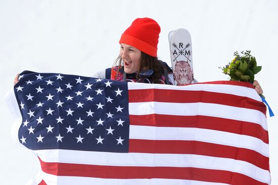 2014 Winter Olympics. Freestyle skiing. Women. Slopestyle. Finals