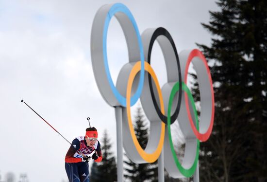 2014 Winter Olympics. Cross-country skiing. Women. Sprint