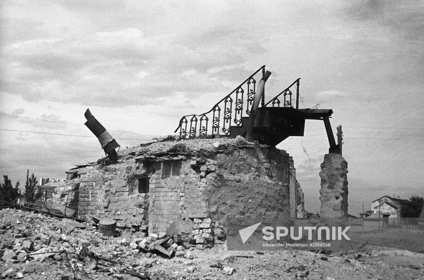 Ruins of the Stalingrad Tractor Plant