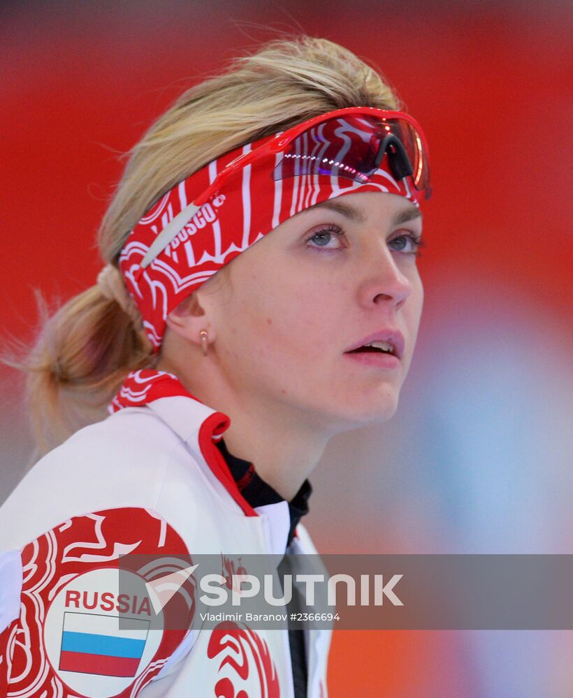 2014 Winter Olympics. Speed skating. Women. 500m