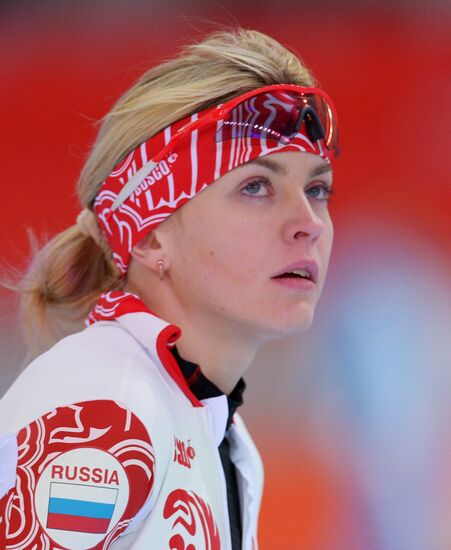 2014 Winter Olympics. Speed skating. Women. 500m