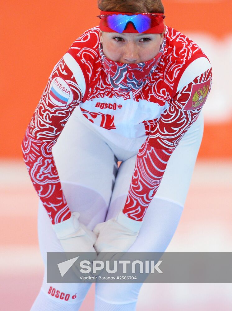 2014 Winter Olympics. Speed skating. Women. 500m