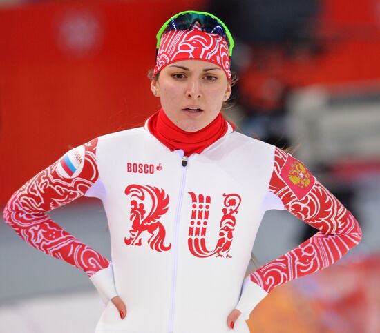 2014 Winter Olympics. Speed skating. Women. 500m