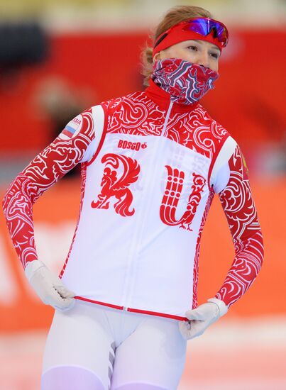 2014 Winter Olympics. Speed skating. Women. 500m