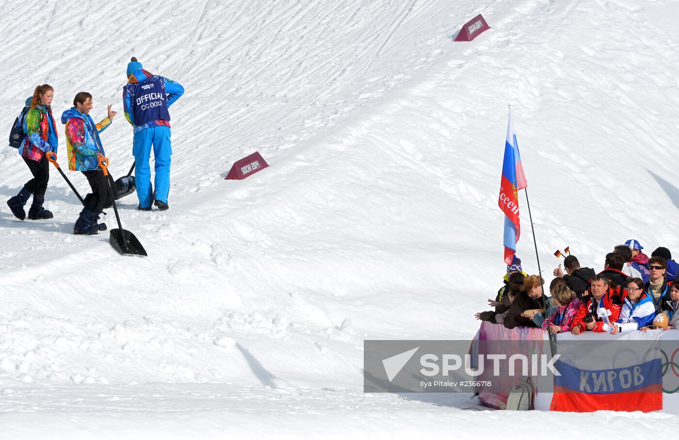 2014 Winter Olympics. Cross-country skiing. Women. Sprint