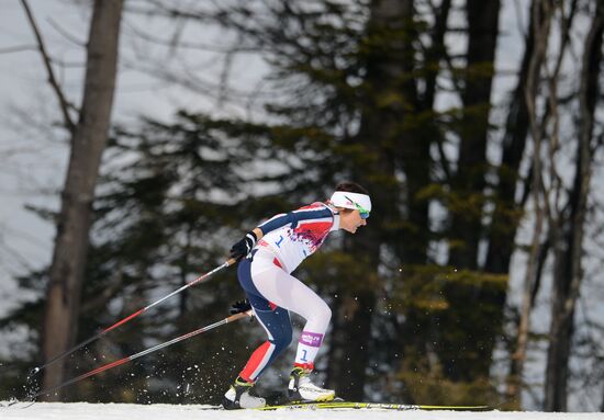 2014 Winter Olympics. Cross-country skiing. Women. Sprint