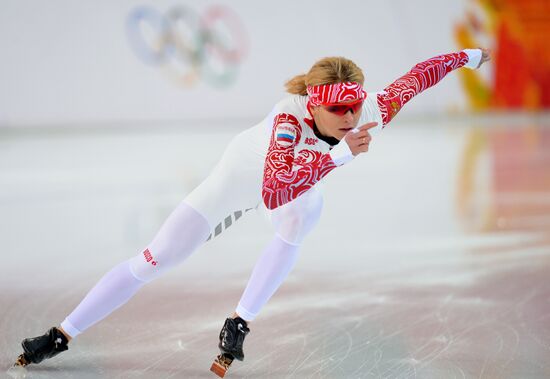 2014 Winter Olympics. Speed skating. Women. 500m