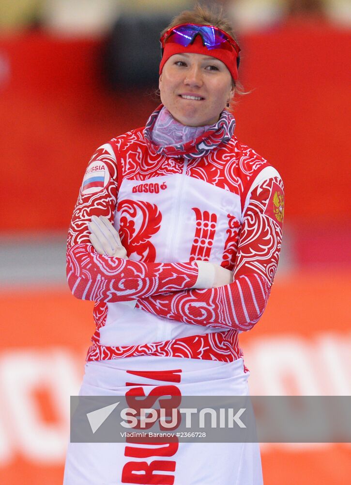 2014 Winter Olympics. Speed skating. Women. 500m