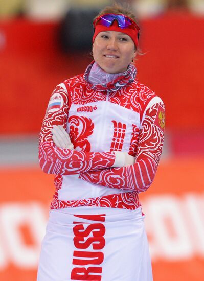 2014 Winter Olympics. Speed skating. Women. 500m