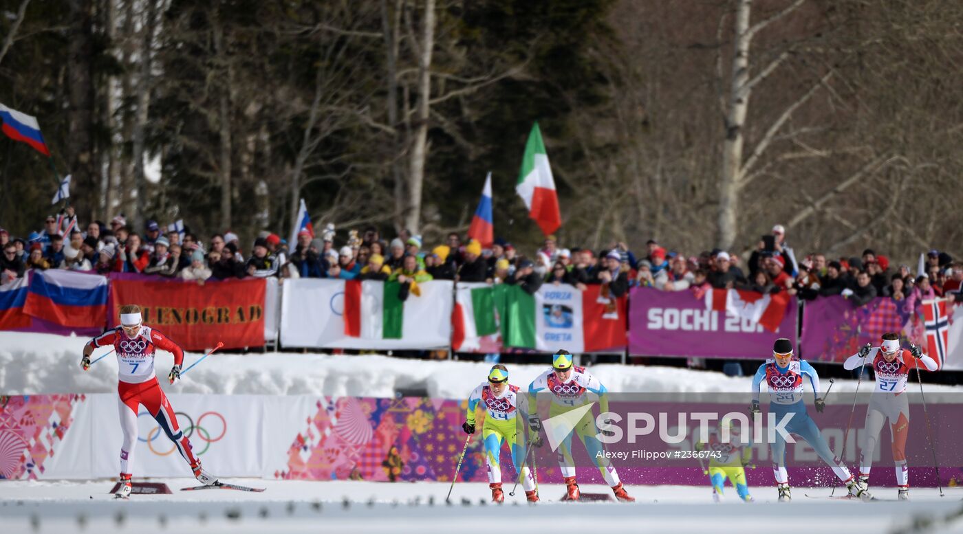 2014 Winter Olympics. Cross-country skiing. Women. Sprint