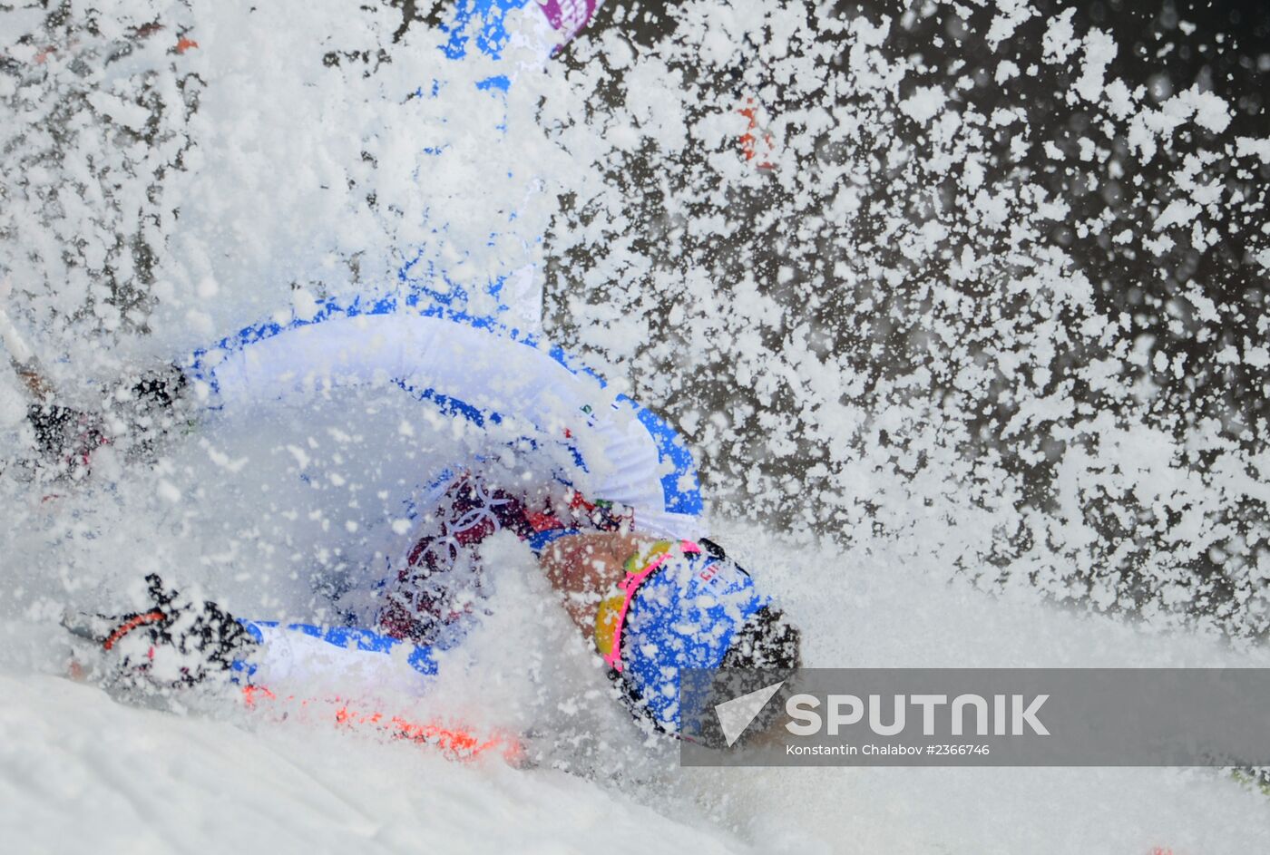 2014 Winter Olympics. Cross-country skiing. Women. Sprint