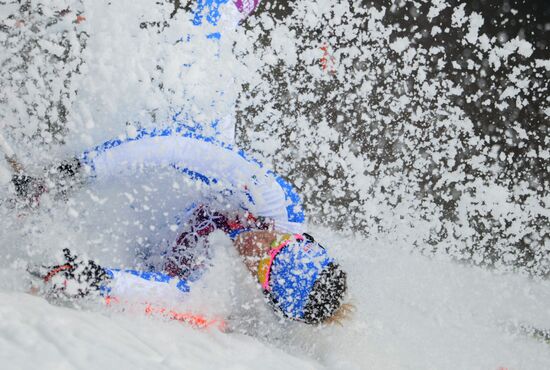 2014 Winter Olympics. Cross-country skiing. Women. Sprint