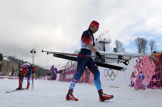 2014 Winter Olympics. Cross-country skiing. Women. Sprint