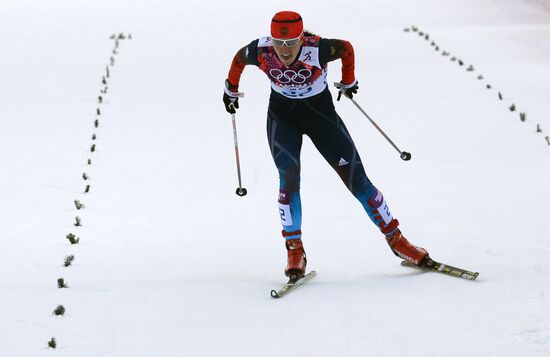 2014 Winter Olympics. Cross-country skiing. Women. Sprint