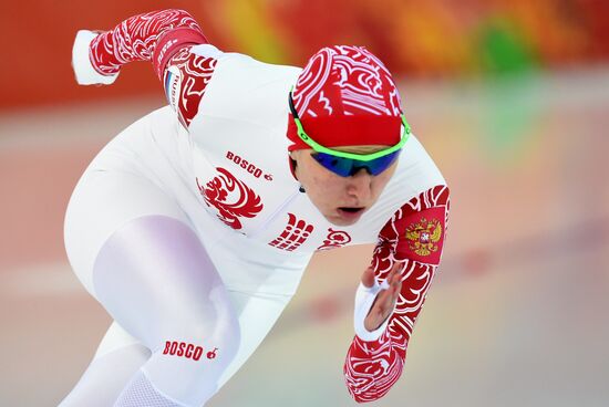 2014 Winter Olympics. Speed skating. Women. 500m