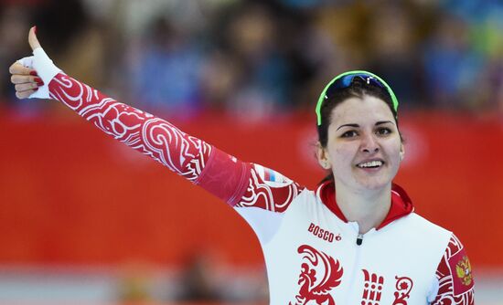 2014 Winter Olympics. Speed skating. Women. 500m