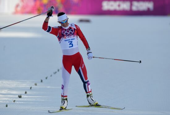 2014 Winter Olympics. Cross-country skiing. Women. Sprint