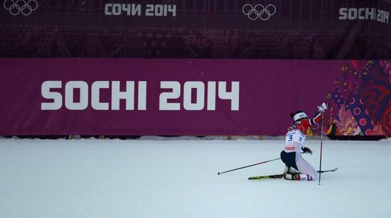 2014 Winter Olympics. Cross-country skiing. Women. Sprint