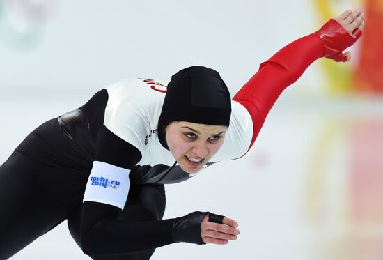 2014 Winter Olympics. Speed skating. Women. 500m