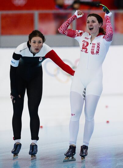 2014 Winter Olympics. Speed skating. Women. 500m