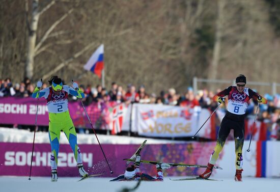 2014 Winter Olympics. Cross-country skiing. Women. Sprint