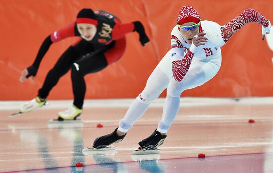 2014 Winter Olympics. Speed skating. Women. 500m