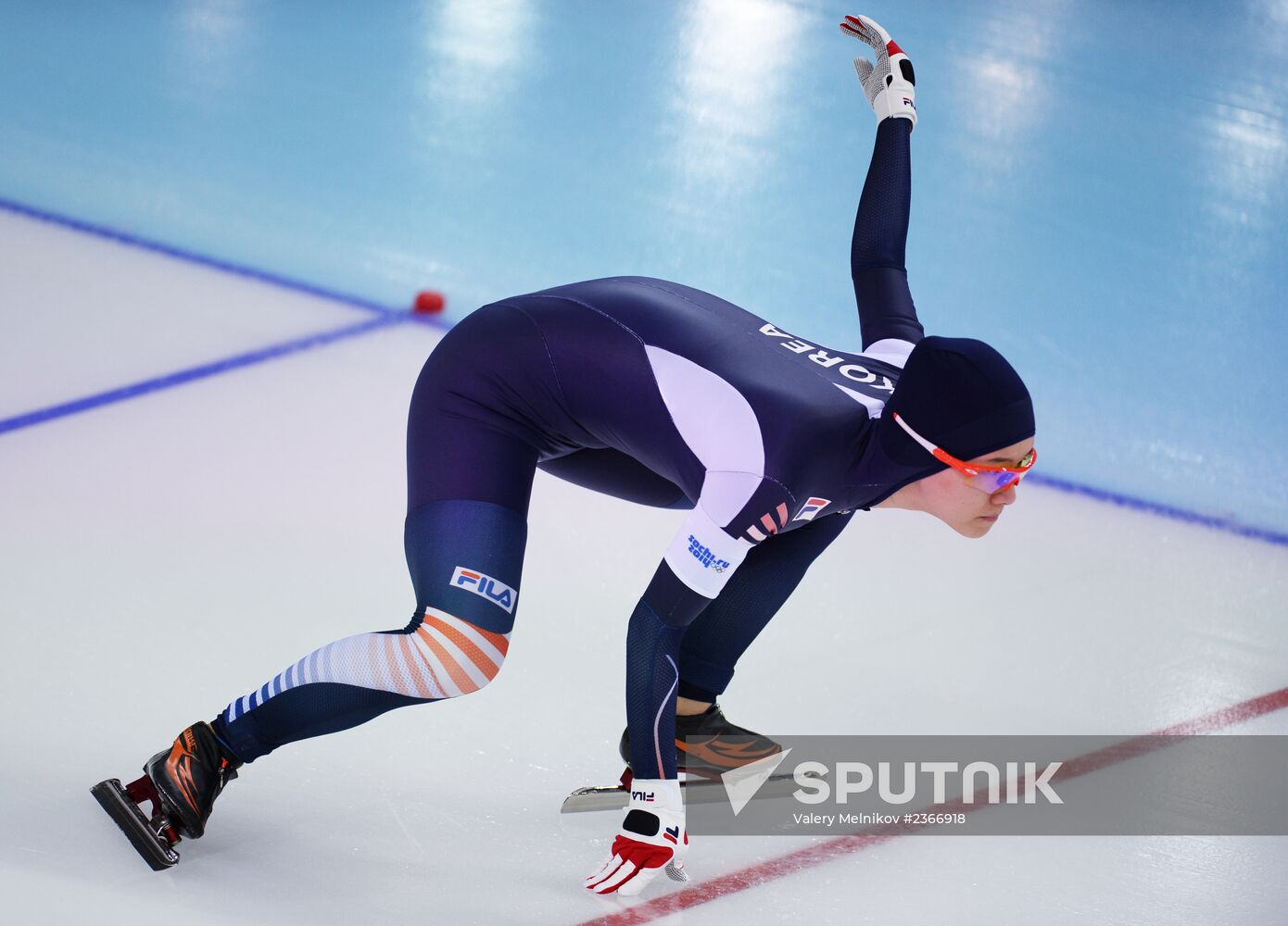 2014 Winter Olympics. Speed skating. Women. 500m