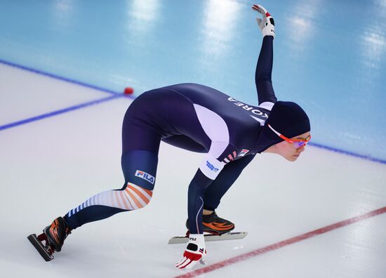 2014 Winter Olympics. Speed skating. Women. 500m