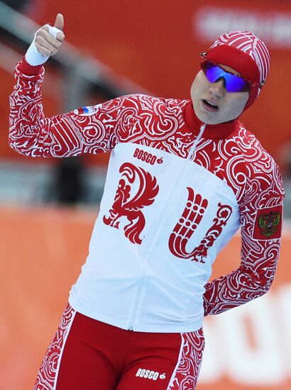 2014 Winter Olympics. Speed skating. Women. 500m