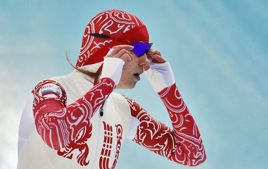 2014 Winter Olympics. Speed skating. Women. 500m