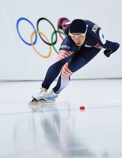 2014 Winter Olympics. Speed skating. Women. 500m