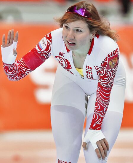 2014 Winter Olympics. Speed skating. Women. 500m