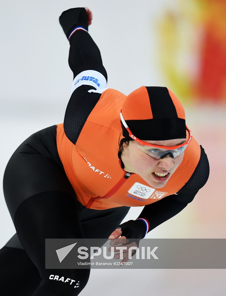 2014 Winter Olympics. Speed skating. Women. 500m