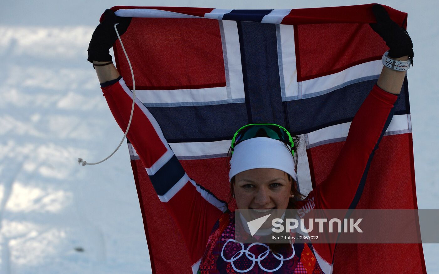 2014 Winter Olympics. Cross-country skiing. Women. Sprint