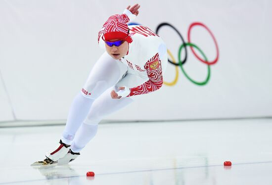 2014 Winter Olympics. Speed skating. Women. 500m