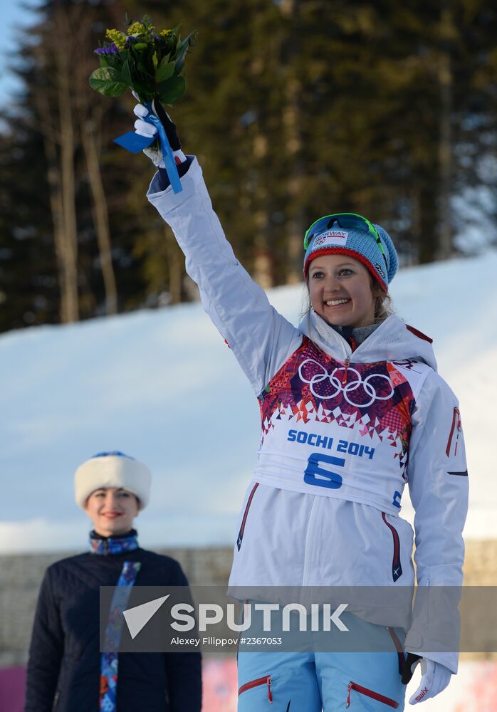 2014 Winter Olympics. Cross-country skiing. Women. Sprint