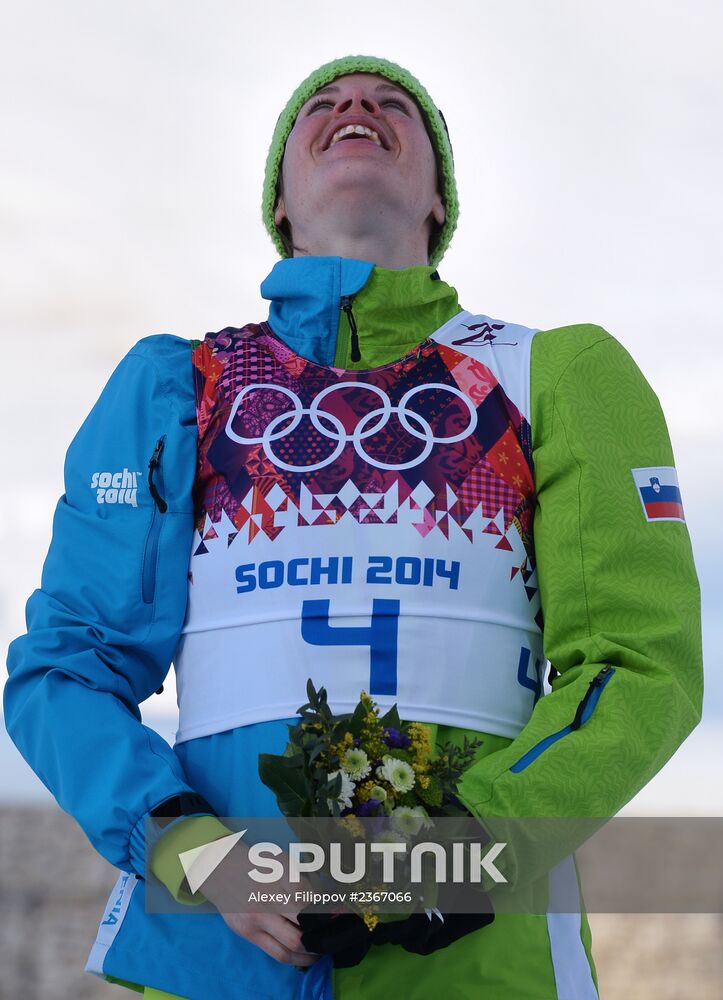 2014 Winter Olympics. Cross-country skiing. Women. Sprint