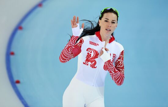 2014 Winter Olympics. Speed skating. Women. 500m