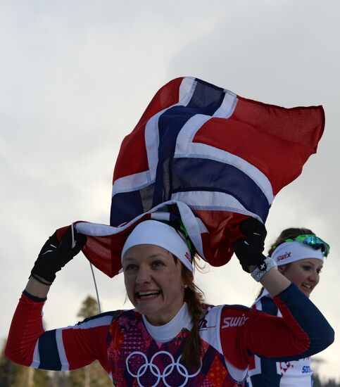 2014 Winter Olympics. Cross-country skiing. Women. Sprint