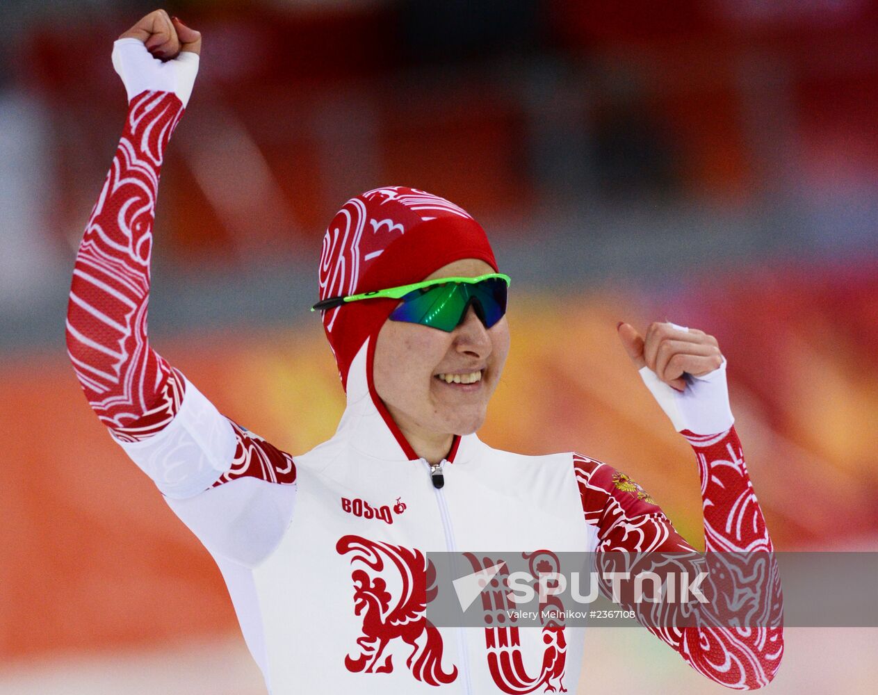 2014 Winter Olympics. Speed skating. Women. 500m